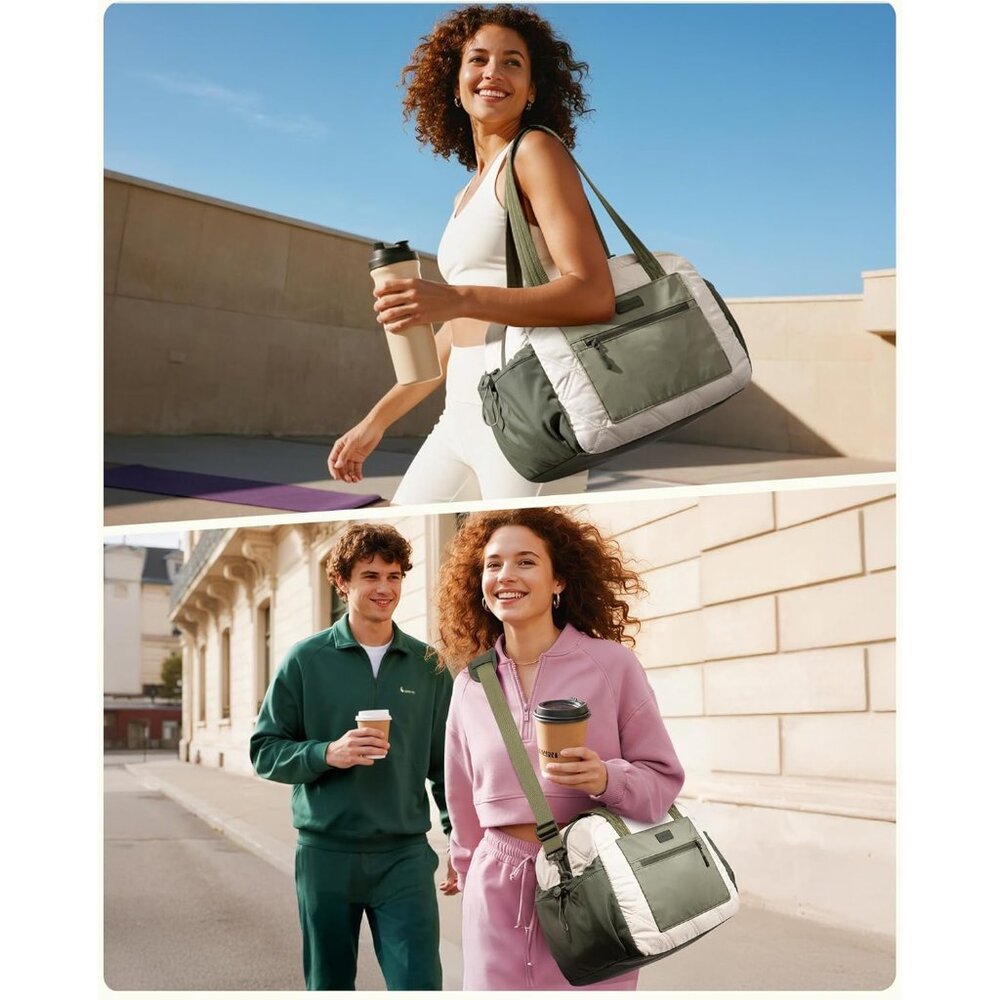 Functional Lightweight Duffle Bag With Machine Wa… - image 2